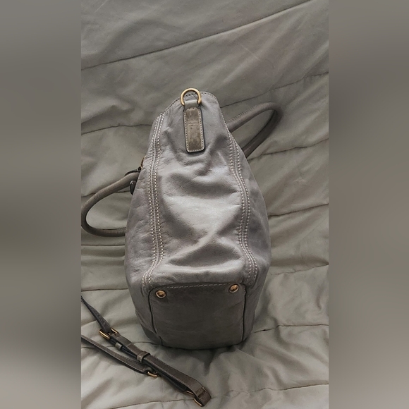 Prada leather sage/eggplant color - Picture 6 of 14